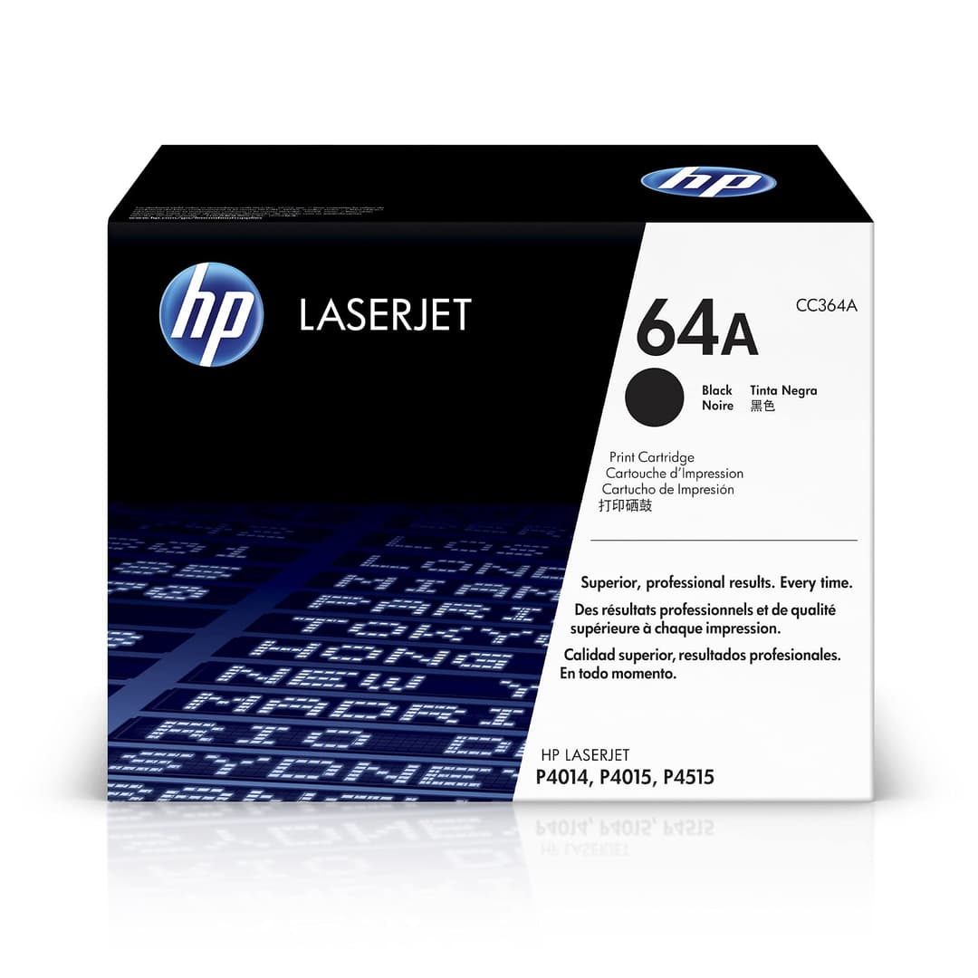 HP 64A Original LaserJet Toner Cartridge - Black - Image 1