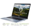 ACER 314 Touch 14" Chromebook - Intel® Celeron®, 64 GB eMMC, Silver thumbnail 5