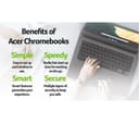 ACER 314 Touch 14" Chromebook - Intel® Celeron®, 64 GB eMMC, Silver thumbnail 6