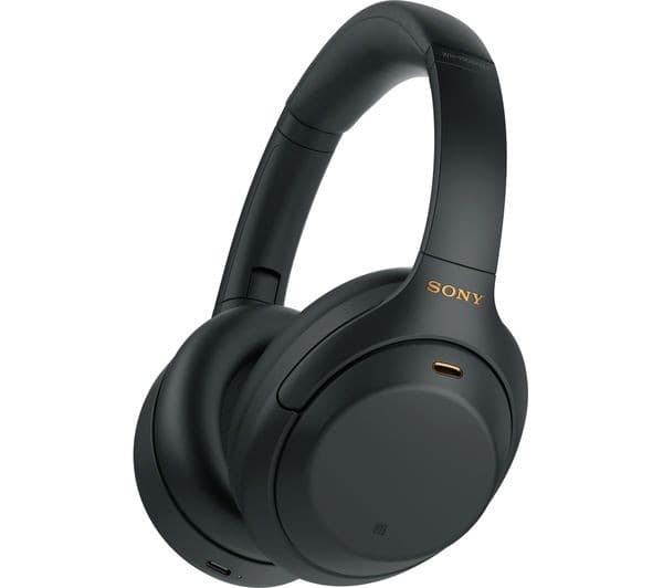 Sony WH-1000XM4 Wireless Headphones Black - Image 1