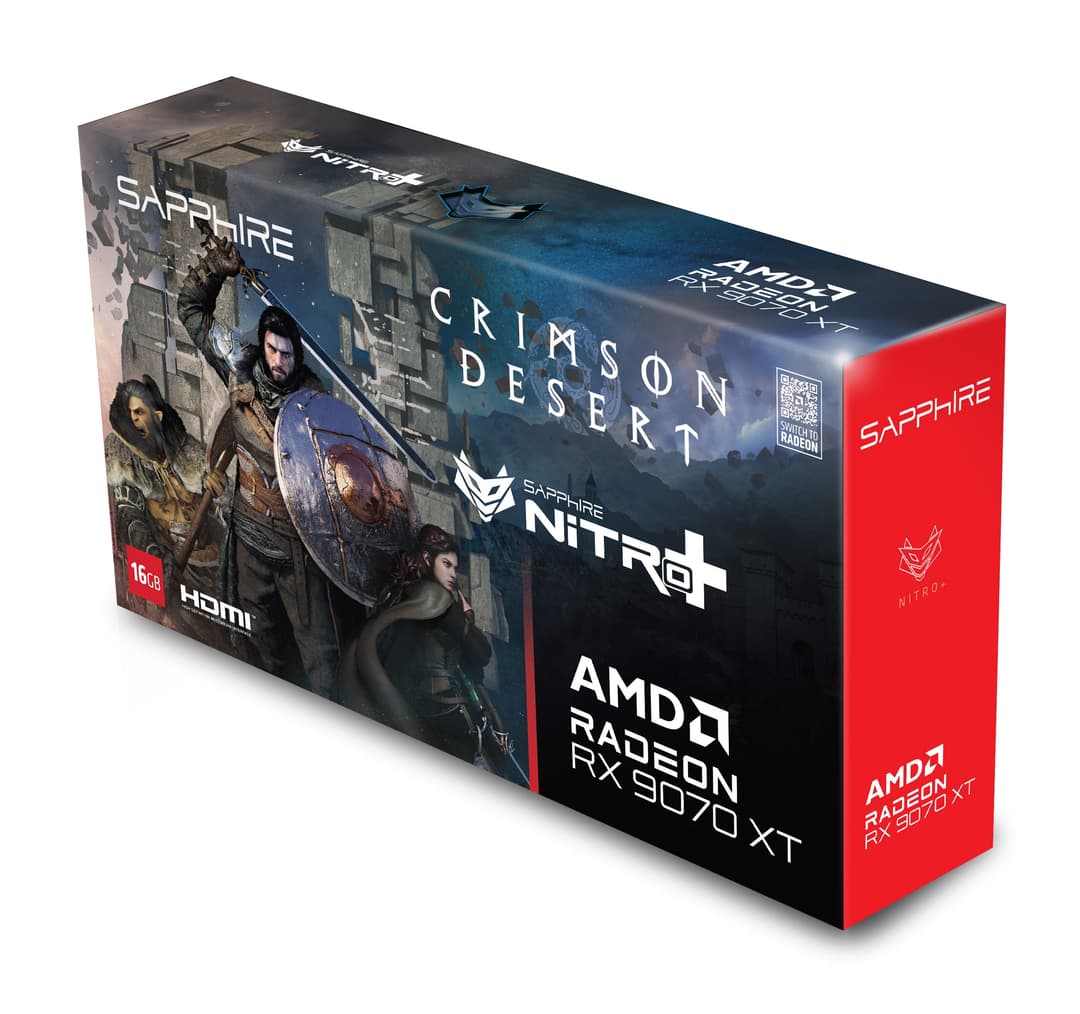 Sapphire NITRO+ AMD Radeon RX 9070 XT OC Crimson Desert Edition 16 GB GDDR6 - Image 6
