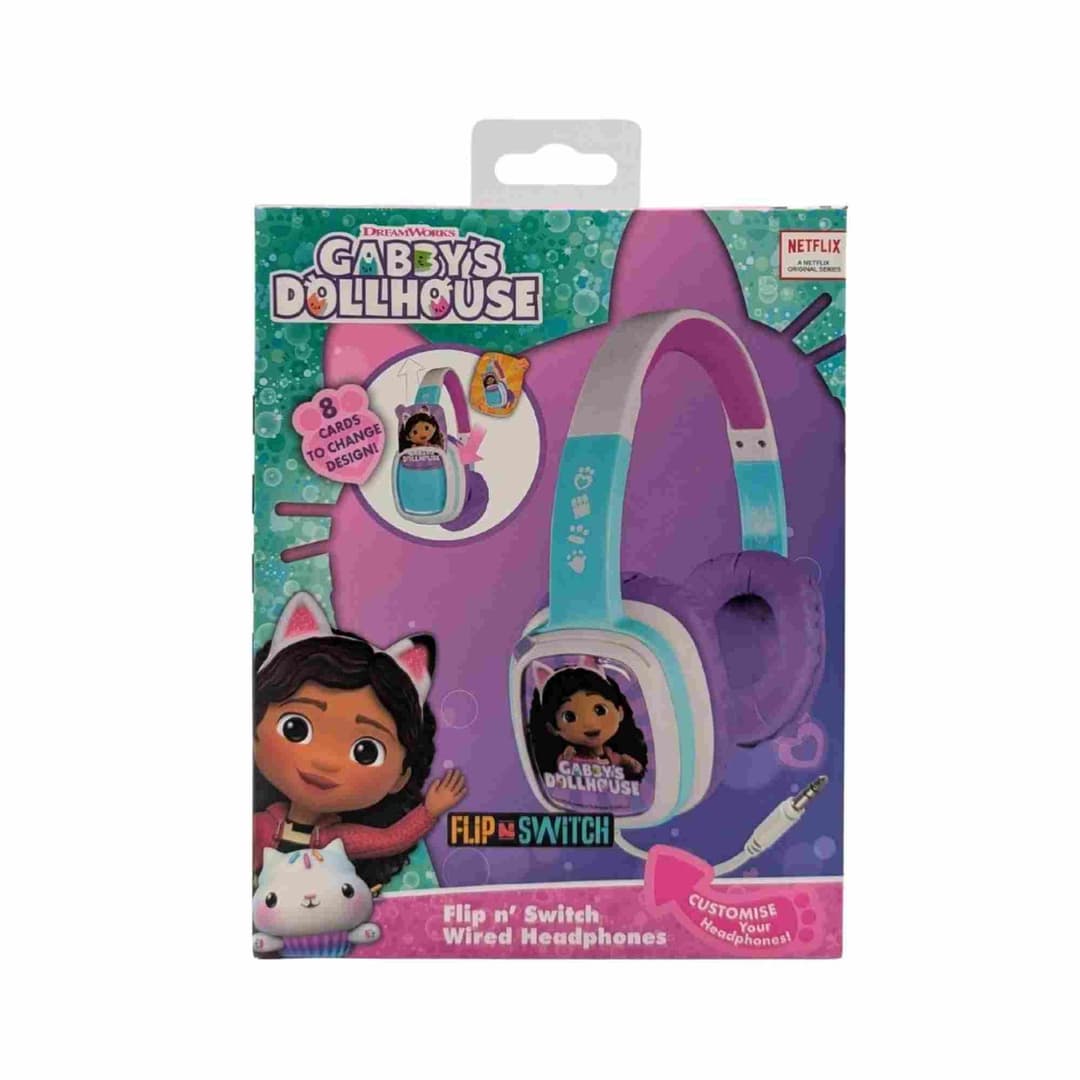 Gabby’s Dollhouse Wired Flip 'n' Switch Headphones - Image 7