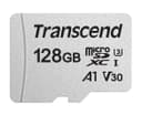 128GB Transcend 300S microSDXC UHS-I U3 V30 A1 CL10 Memory Card with SD Adapter 95MB/sec thumbnail 2