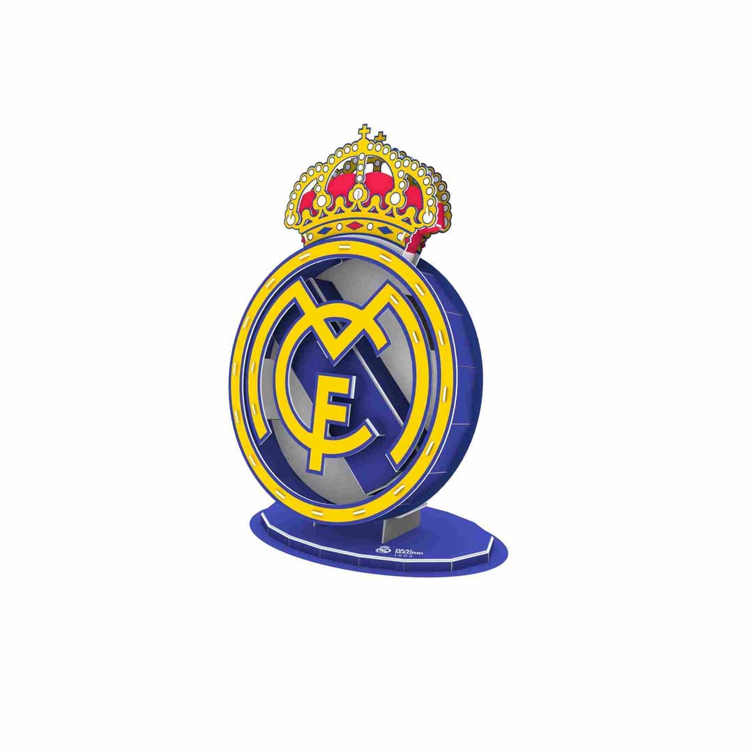 Real Madrid Crest 3D Puzzle - Image 1