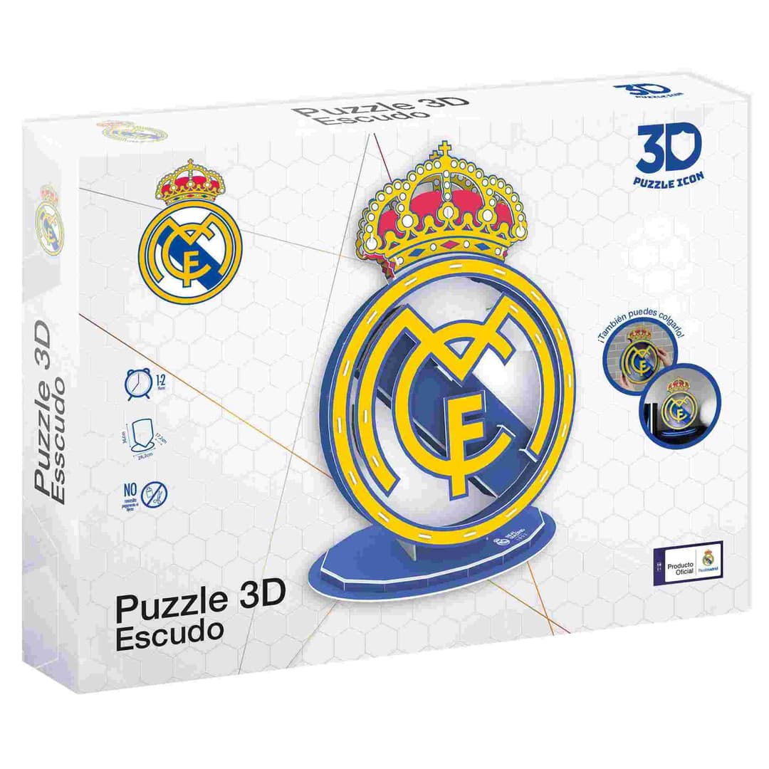 Real Madrid Crest 3D Puzzle - Image 5