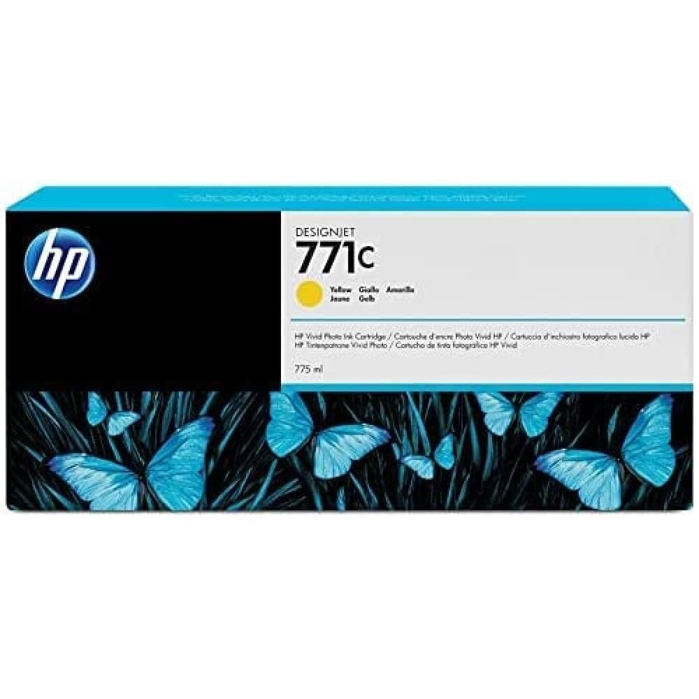HP B6Y10A 771C Ink Cartridge for DesignJet Z6200 - Yellow - Image 1