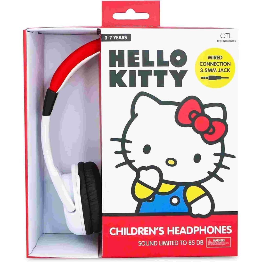 Hello Kitty Kid's Wired Headphones with Ears - Image 2
