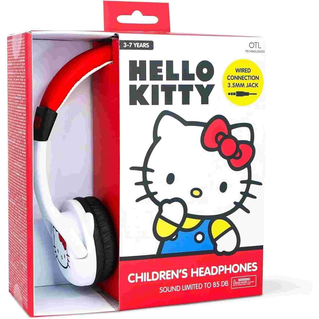 Hello Kitty Kid's Wired Headphones with Ears - Image 5
