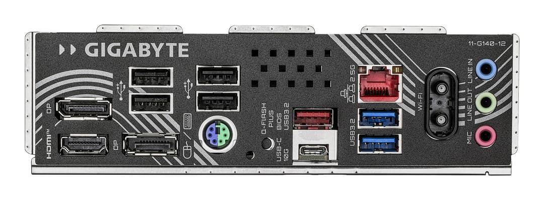 GIGABYTE B850M EAGLE WIFI6E Motherboard - AMD Ryzen 9000 Series CPUs, 8+2+2 Phases Digital VRM, up to 8200MHz DDR5 (OC), 1xPCIe 5.0 + 1xPCIe 4.0 M.2, WIFI 6E, 2.5 GbE LAN, USB 3.2 Gen 2 - Image 4