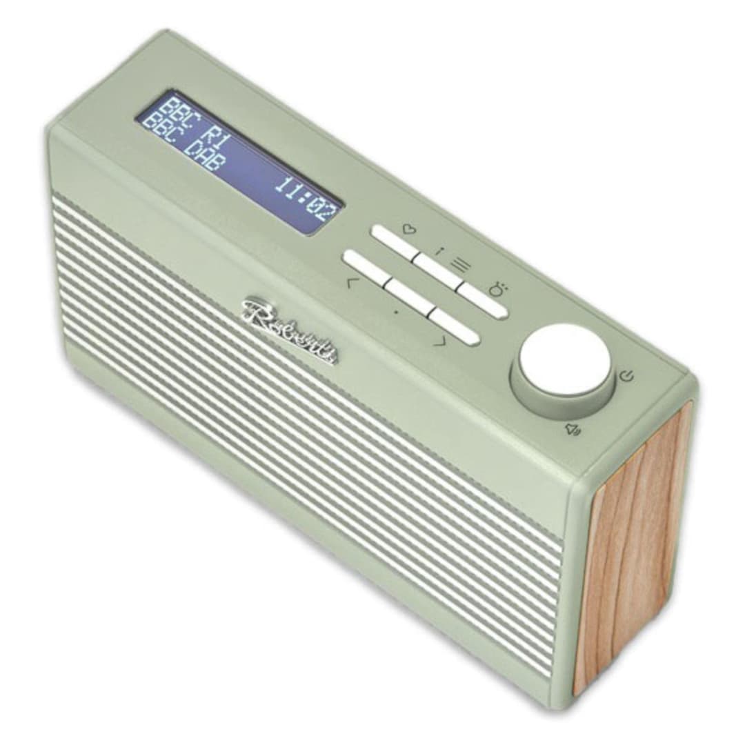 Roberts Rambler Mini DAB/FM Bluetooth Radio - Green Leaf - Image 3