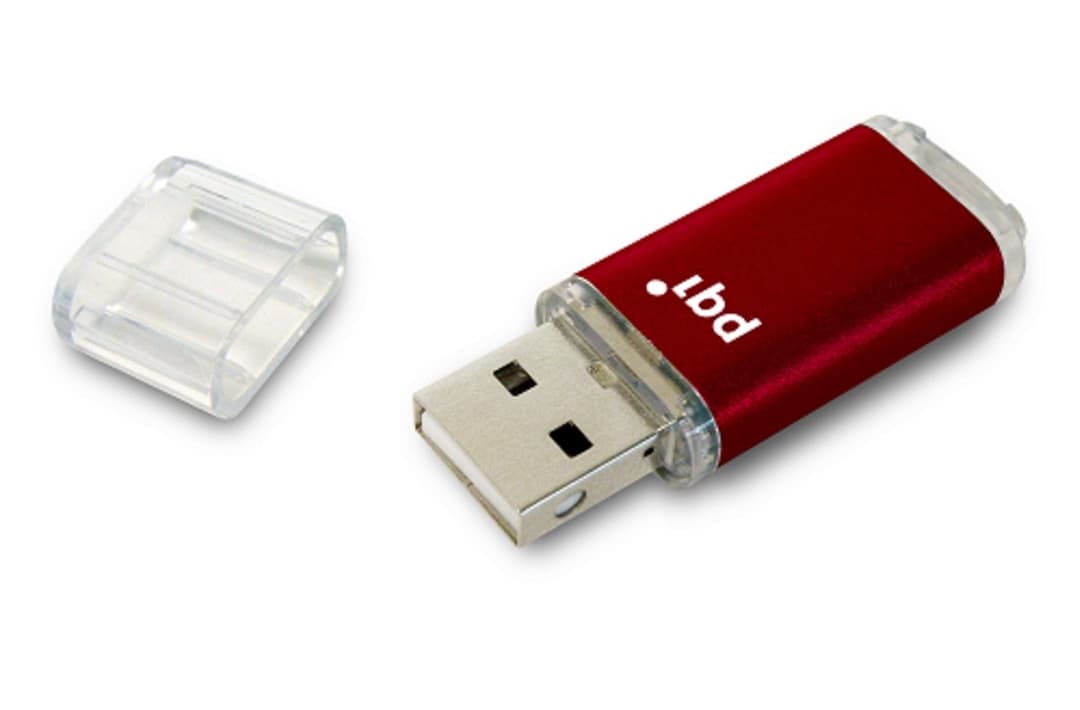 128GB PQI U273V Traveling Disk USB Flash Drive - Red - USB3.0 - Image 1