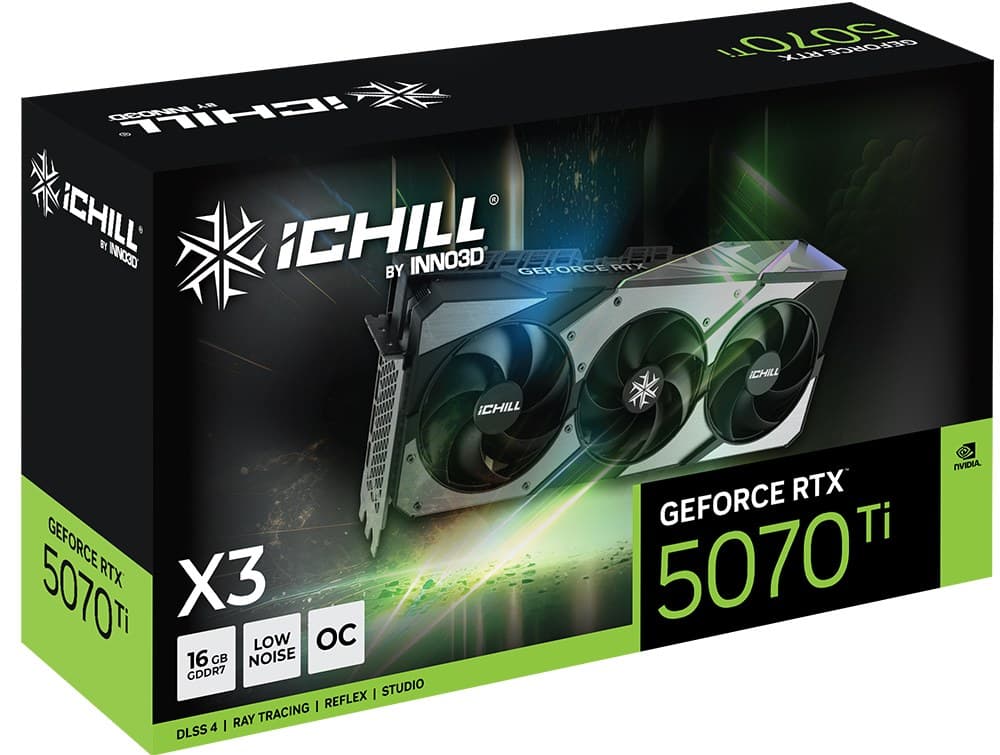 INNO3D iChill GeForce RTX 5070 Ti X3 NVIDIA 16 GB GDDR7 - Image 2