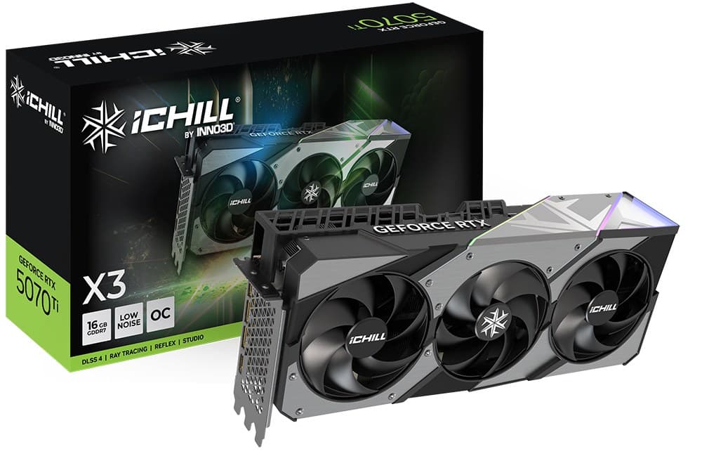 INNO3D iChill GeForce RTX 5070 Ti X3 NVIDIA 16 GB GDDR7 - Image 3
