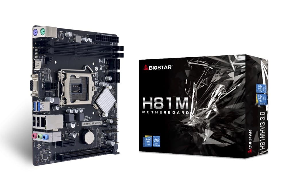 Biostar H81MHV3 3.0 H81 Intel® H81 LGA 1150 (Socket H3) micro ATX - Image 4