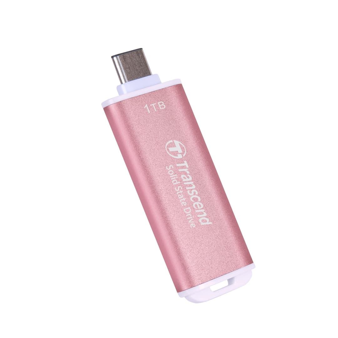 1TB Transcend ESD300 Portable SSD USB Type-C Pink - Image 2