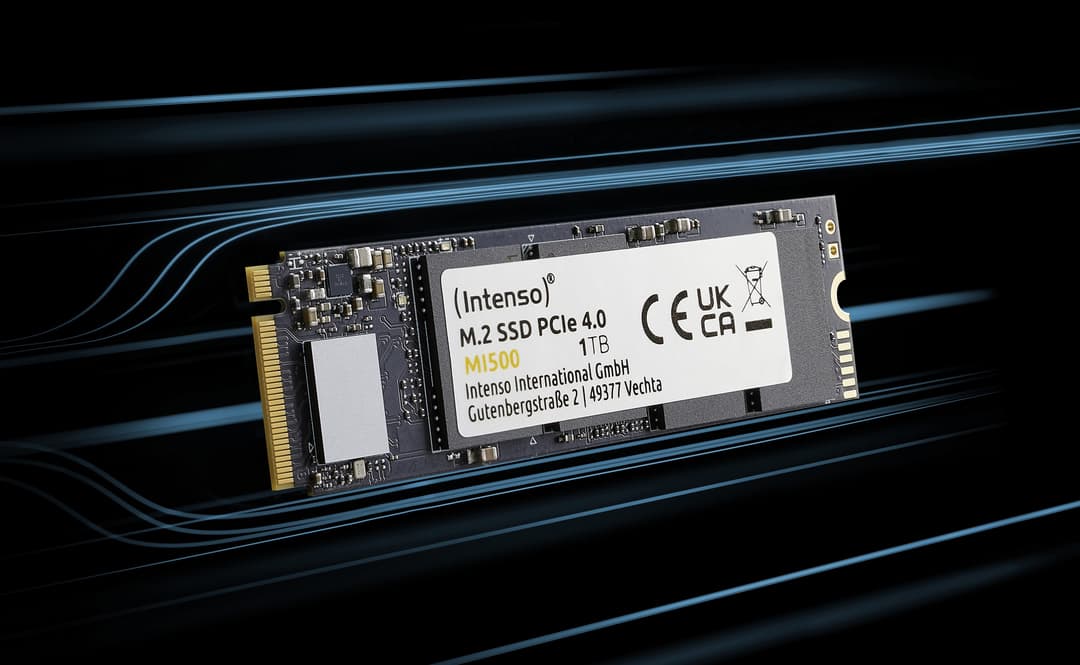 Intenso 3836450 internal solid state drive M.2 500 GB PCI Express 4.0 NVMe - Image 1