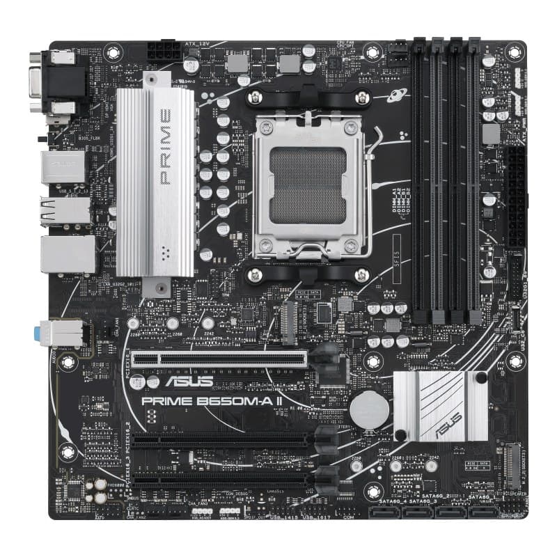 ASUS PRIME B650M-A II-CSM AMD B650 Socket AM5 micro ATX - Image 1