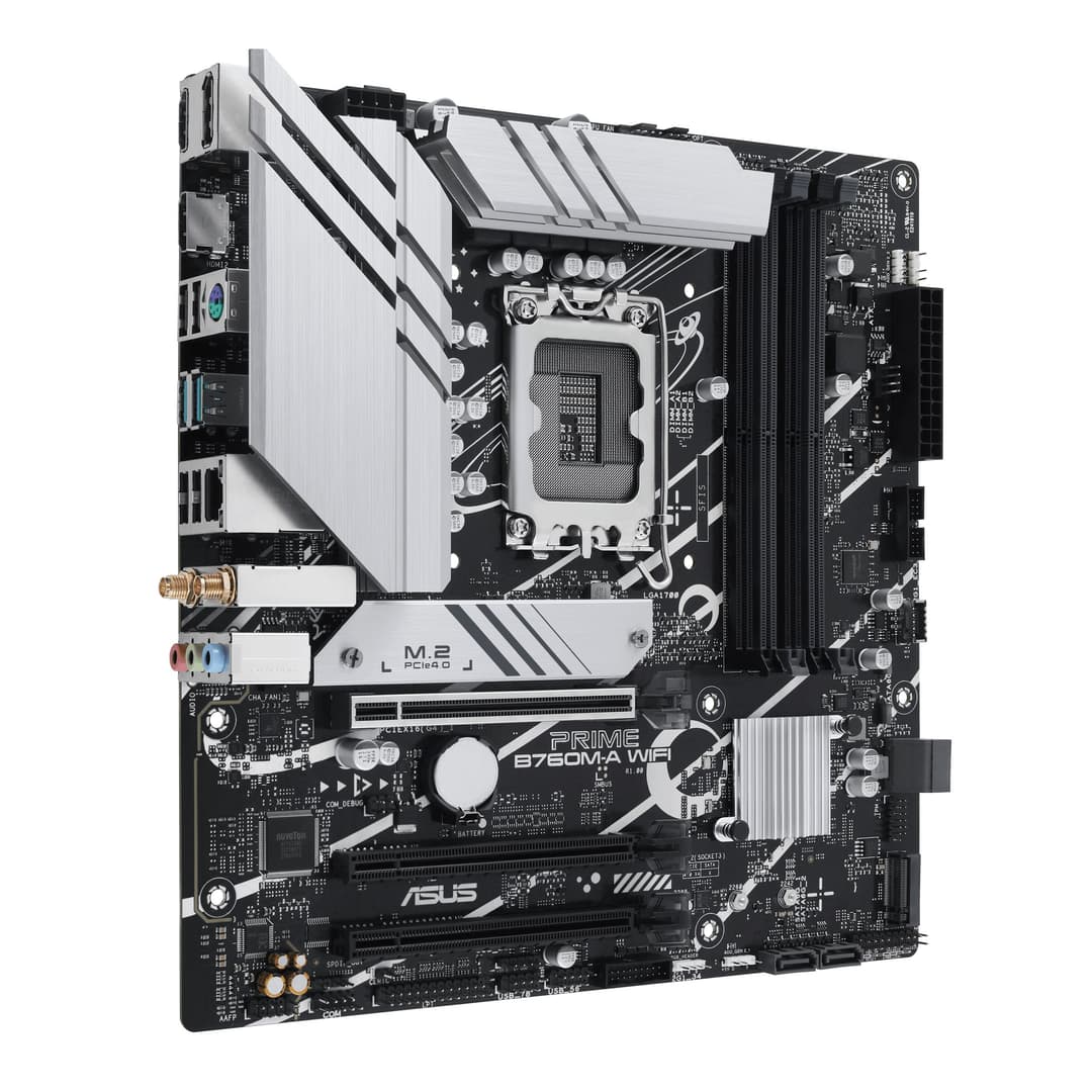 ASUS PRIME B760M-A WIFI Intel B760 LGA 1700 micro ATX - Image 2