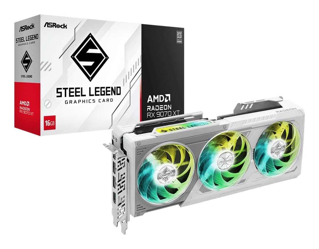 Asrock Steel Legend Radeon RX 9070 XT AMD 16 GB GDDR6 - Image 6