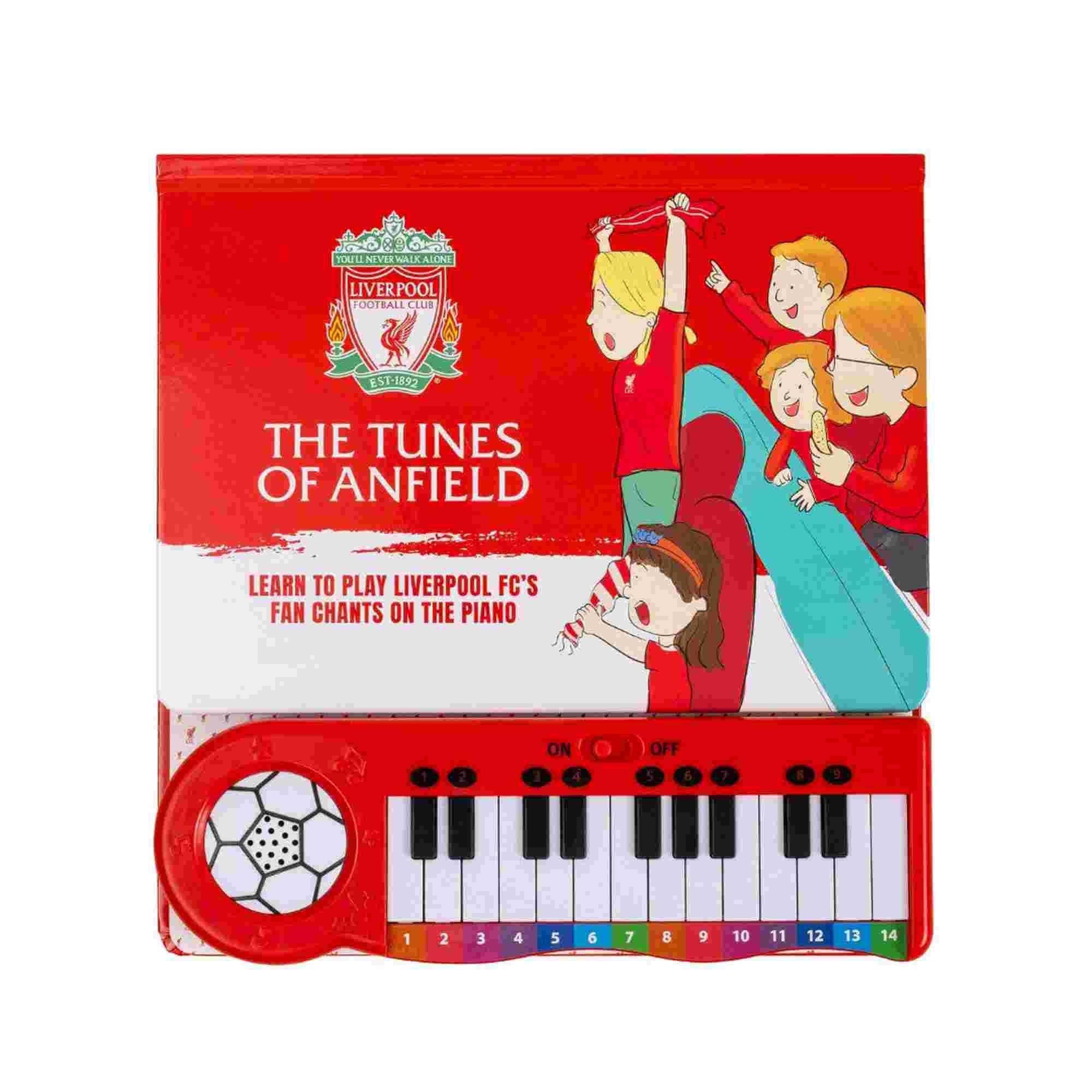 Liverpool FC LFC Fan Chants Piano Book