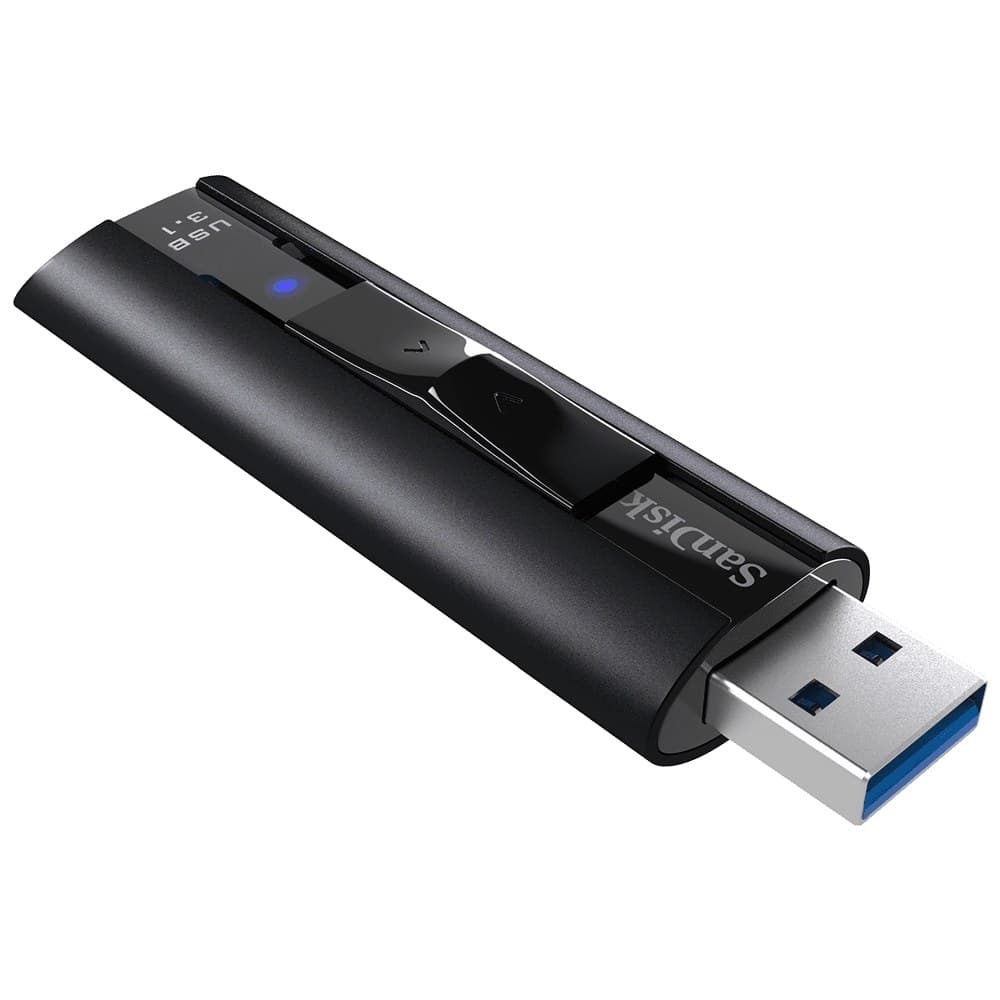 SanDisk Extreme Pro USB flash drive 128 GB USB Type-A 3.2 Gen 1 (3.1 Gen 1) Black - Image 2