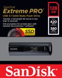 SanDisk Extreme Pro USB flash drive 128 GB USB Type-A 3.2 Gen 1 (3.1 Gen 1) Black thumbnail 7
