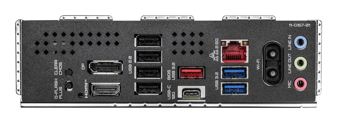 GIGABYTE B840 EAGLE WIFI6E Motherboard - AMD Ryzen 9000 CPUs, 8+2+2 Phases VRM, up to 8200MHz DDR5(O.C), 2xPCIe 4.0 + 1xPCIe 3.0 M.2, Wi-Fi 6E, 2.5GbE LAN, USB 3.2 Gen 2 - Image 4