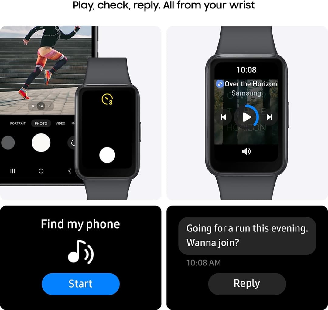 Samsung Galaxy Fit3 Fitness Tracker Gray - Image 7