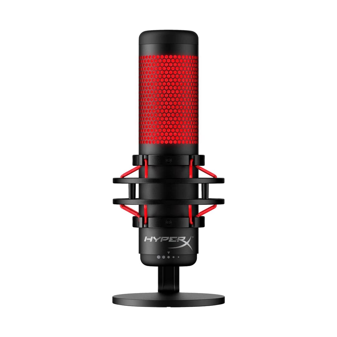 HyperX QuadCast Standalone Microphone - Black - Image 1