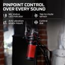 HyperX QuadCast Standalone Microphone - Black thumbnail 4