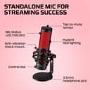 HyperX QuadCast Standalone Microphone - Black thumbnail 6