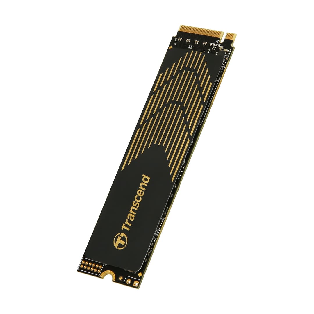 500GB Transcend M.2 2280 PCIe Gen4 x4 NVMe SSD 240S - Image 1