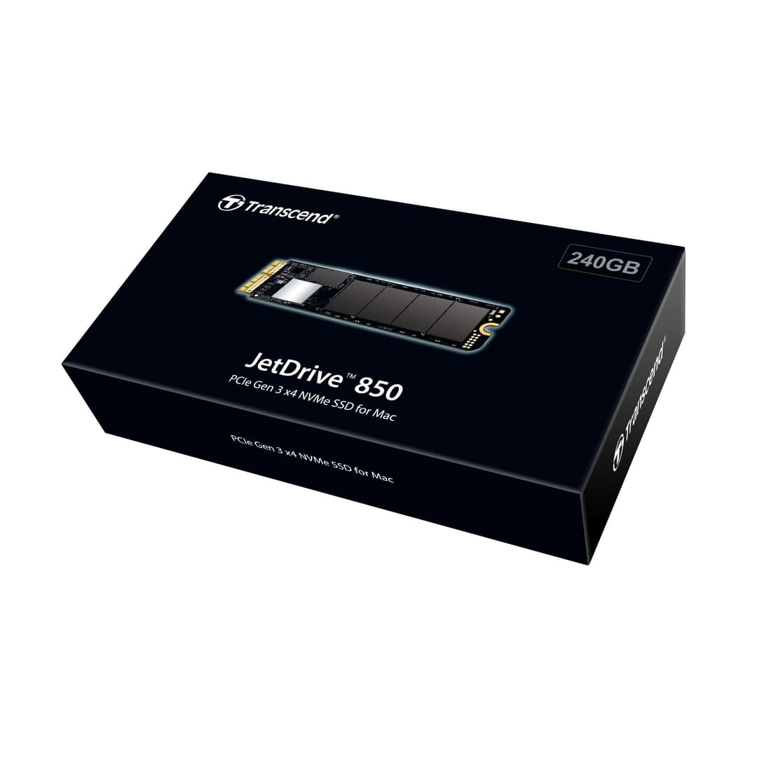 240GB Transcend JetDrive 850 Thunderbolt PCIe SSD Upgrade for Mac - Image 2
