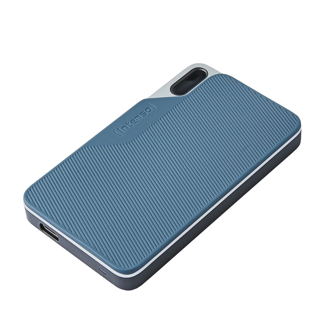 Intenso Lesen/Schreiben bis zu 500 MB/s/250GB Blue, Grey - Image 1