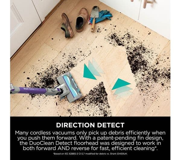 Shark PowerDetect Cordless Vacuum Cleaner Java Grey - Image 3
