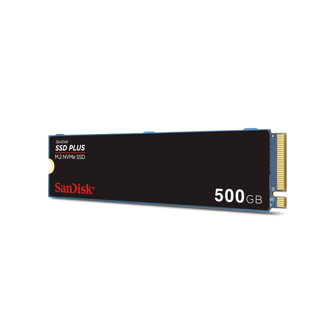 SanDisk SSD Plus 500GB 2.5" SATA Internal SSD - Black - Image 4