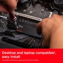 SanDisk SSD Plus 500GB 2.5" SATA Internal SSD - Black thumbnail 5