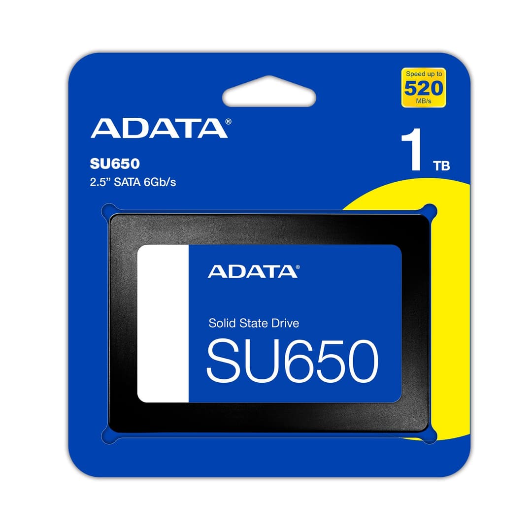 1TB AData SU650 2.5-inch SATA 6Gb/s SSD Solid State Disk 3D NAND - Image 2