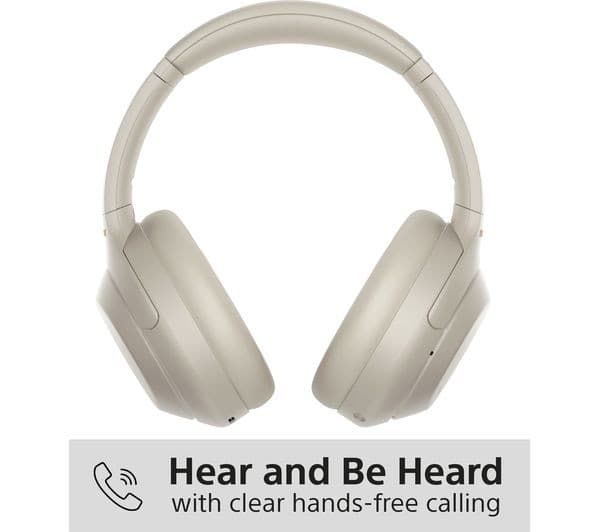 Sony WH-1000XM4 Noise Cancelling Headphones Silver - Image 2