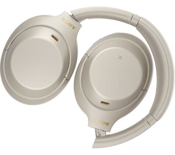 Sony WH-1000XM4 Noise Cancelling Headphones Silver - Image 5