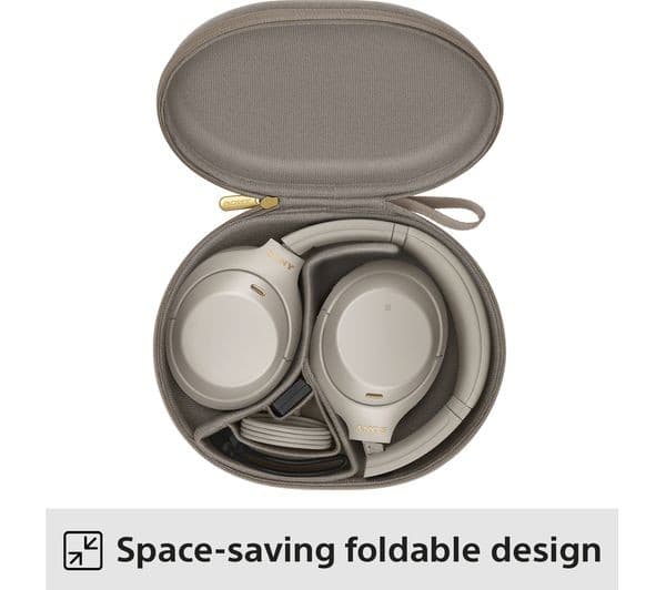 Sony WH-1000XM4 Noise Cancelling Headphones Silver - Image 8