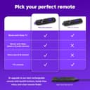 Roku Voice Remote (Official Manufacturer Product) for Roku Players, Roku Audio, and Roku TV - Black thumbnail 3