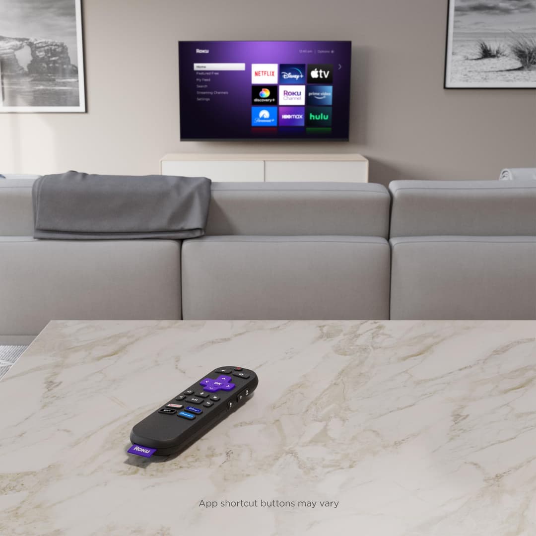 Roku Voice Remote (Official Manufacturer Product) for Roku Players, Roku Audio, and Roku TV - Black - Image 5