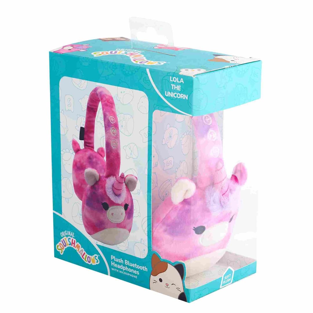 Squishmallows Lola Plush Bluetooth Headphones - Image 4