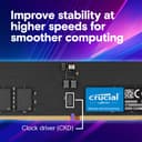 Crucial CT32G64C52CU5 memory module 32 GB 1 x 32 GB DDR5 6400 MT/s 288-pin DIMM thumbnail 4