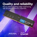 Crucial CT32G64C52CU5 memory module 32 GB 1 x 32 GB DDR5 6400 MT/s 288-pin DIMM thumbnail 5