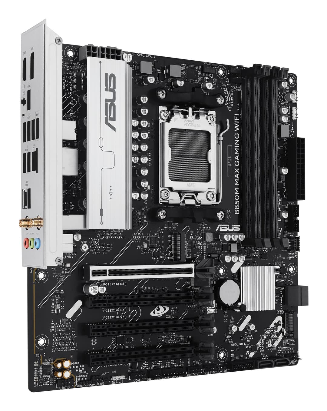ASUS B850M MAX GAMING WIFI AMD B850 Socket AM5 micro ATX - Image 3