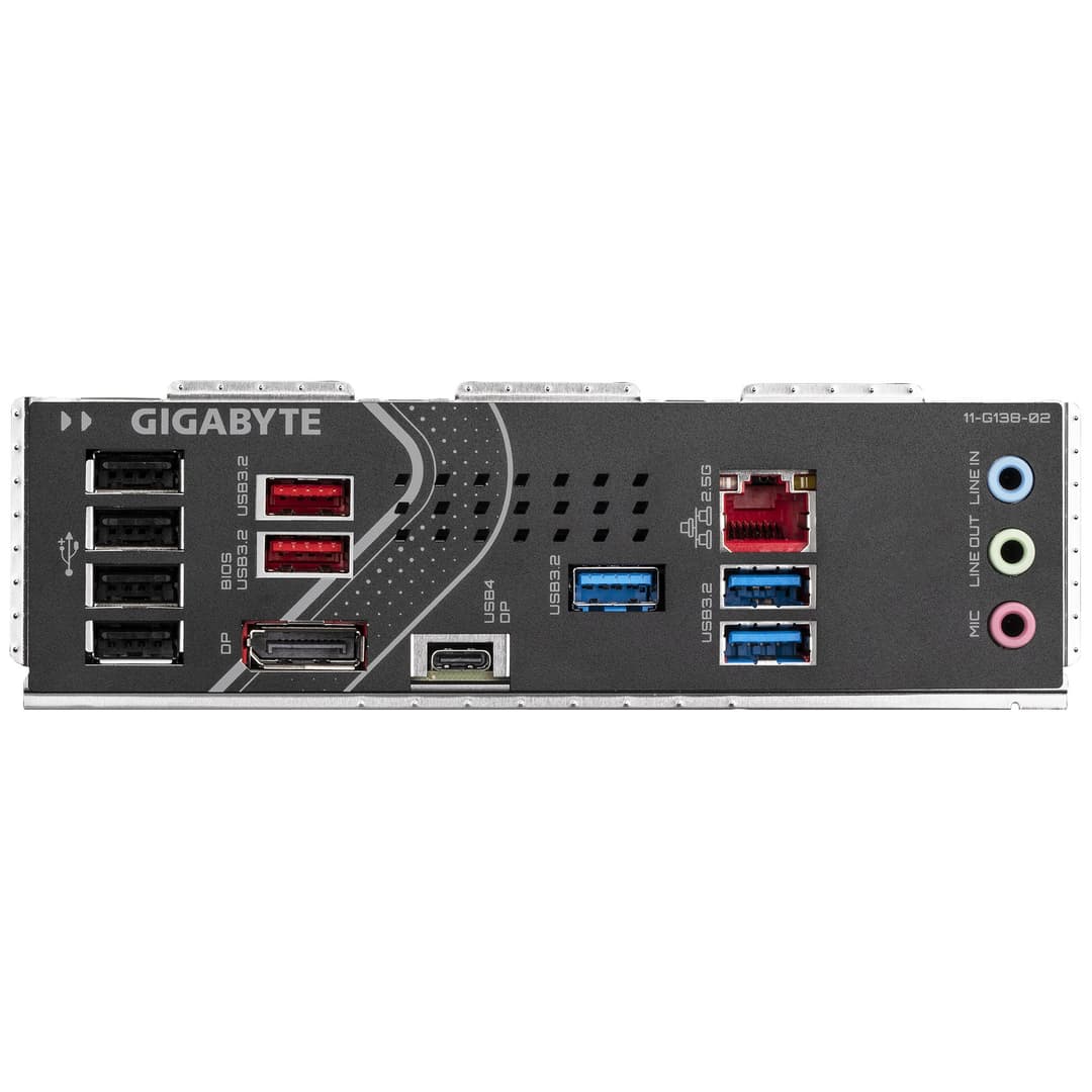 GIGABYTE Z890 EAGLE Motherboard - Supports Intel Core Ultra (Series 2) CPUs, 14+1+2 phases VRM, up to 8800MHz DDR5 (OC), 1xPCIe 5.0 M.2 + 3xPCIe 4.0 M.2, 2.5GbE LAN, USB4 - Image 4