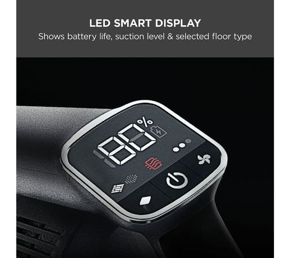 Shark IZ300UKT Cordless Vacuum Black & Red - Image 8