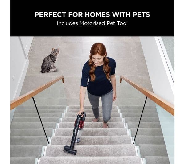 Shark IZ300UKT Cordless Vacuum Black & Red - Image 9